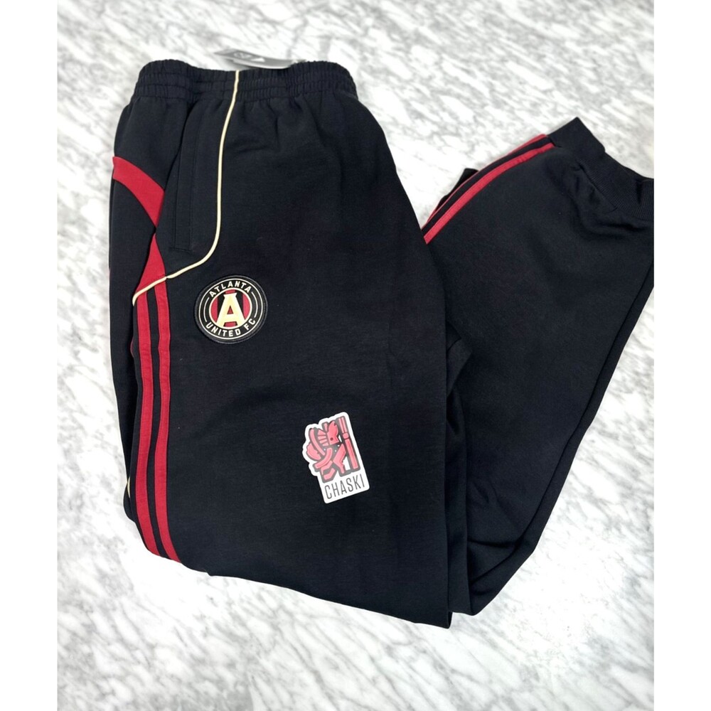 Adidas MLS Atlanta United FC Black Soccer football Pants Mens 3XL JE8068 NEW